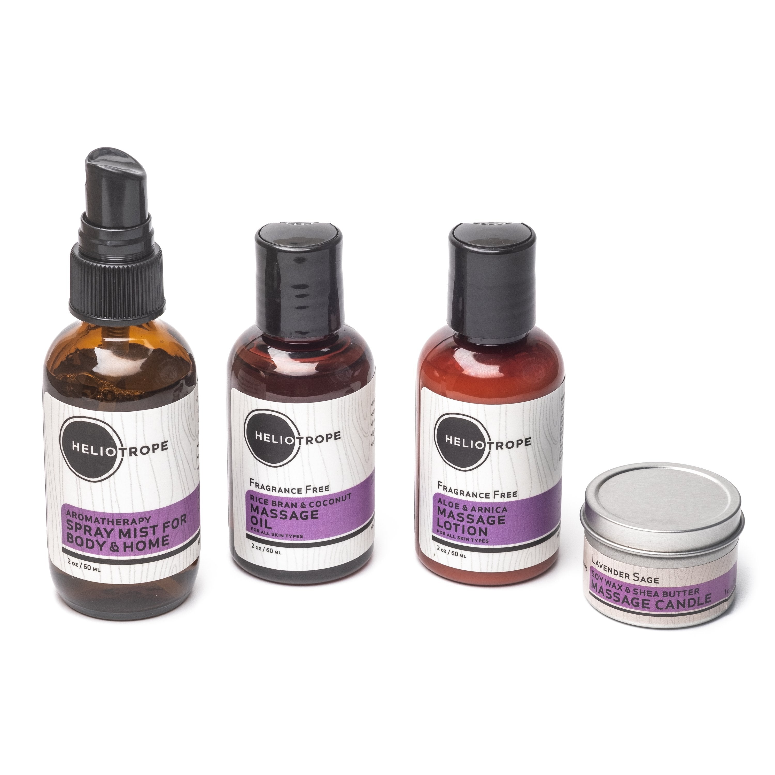 Pausora — Heliotrope Body Ritual Set