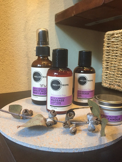 Pausora — Heliotrope Body Ritual Set